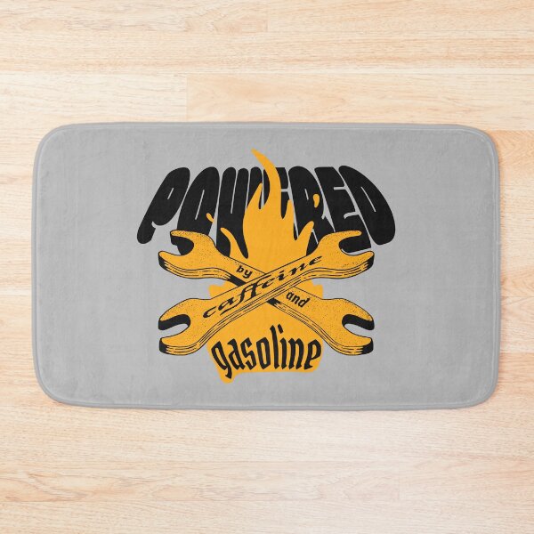 Item preview, Powered by Caffeine and Gasoline designed and sold by Marny Design.