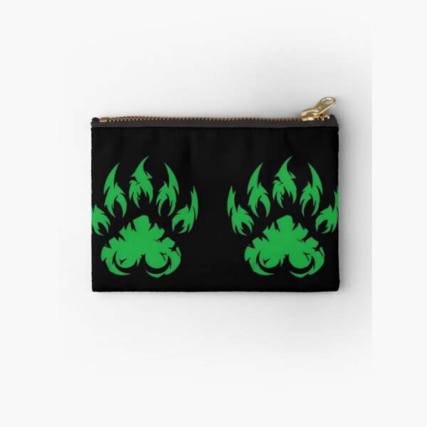 Item preview, Green Claw Marks – Bold and Unique Animal Tracks designed and sold by MaciejCraft.