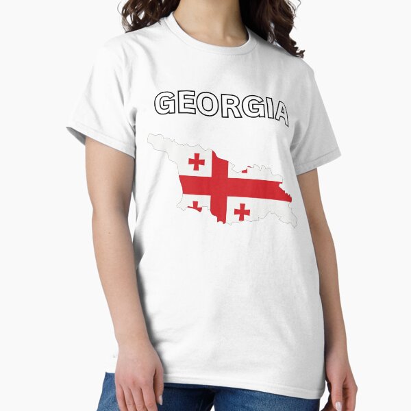 Item preview, Georgia Flag Map Design designed and sold by atomstartup.