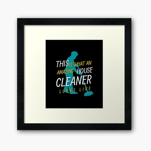 Item preview, Amazing House Cleaner Appreciation Art designed and sold by Zakrytos ★★★★★.