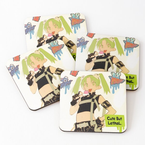 Item preview, Cute But Lethal – Toxic Cyberpunk Aesthetic T-Shirt designed and sold by Skelter-Skelter.