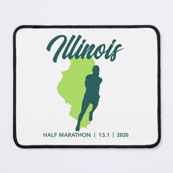 Item preview, Illinois Half Marathon 2026 – 13.1 designed and sold by Moritz Schwäble.