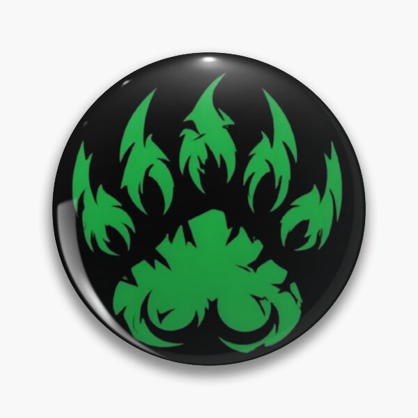Item preview, Green Claw Marks – Bold and Unique Animal Tracks designed and sold by MaciejCraft.