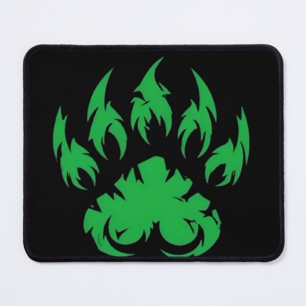 Item preview, Green Claw Marks – Bold and Unique Animal Tracks designed and sold by MaciejCraft.