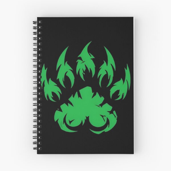 Item preview, Green Claw Marks – Bold and Unique Animal Tracks designed and sold by MaciejCraft.