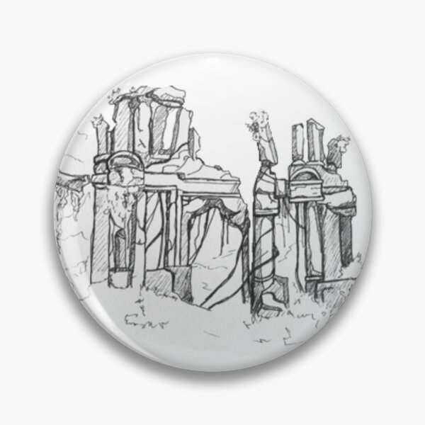 Item preview, Ruined City - Ruin 1 designed and sold by sourdoughdingo.