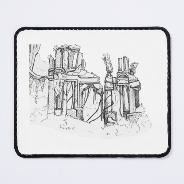 Item preview, Ruined City - Ruin 1 designed and sold by sourdoughdingo.