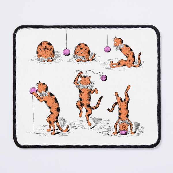 Item preview, Playful Cats Sticker Sheet designed and sold by LovesickLobotomy.