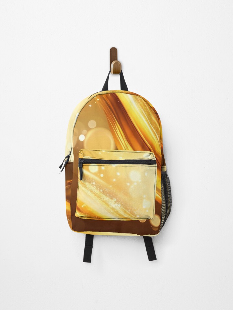 Thumbnail 1 of 3, Backpack, Golden Wave designed and sold by Visual-Elixir.
