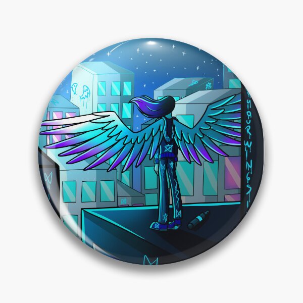 Item preview, Neon cityscape designed and sold by RedFire-Art.