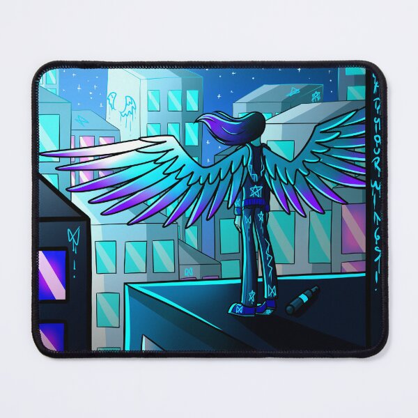 Item preview, Neon cityscape designed and sold by RedFire-Art.