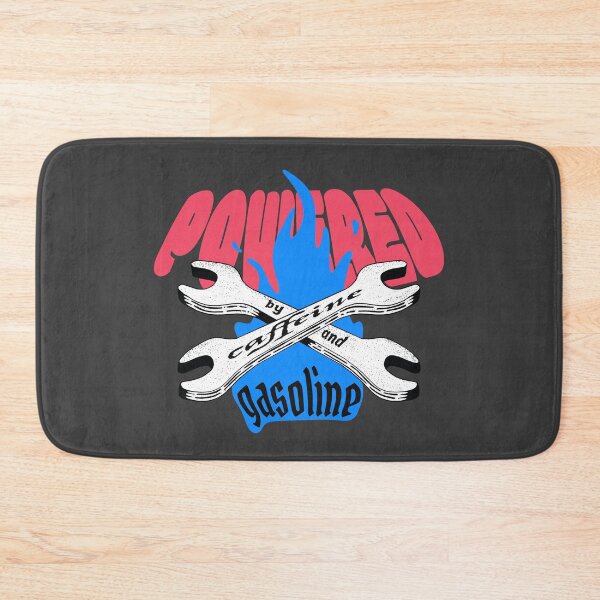 Item preview, Powered by Caffeine and Gasoline designed and sold by Marny Design.