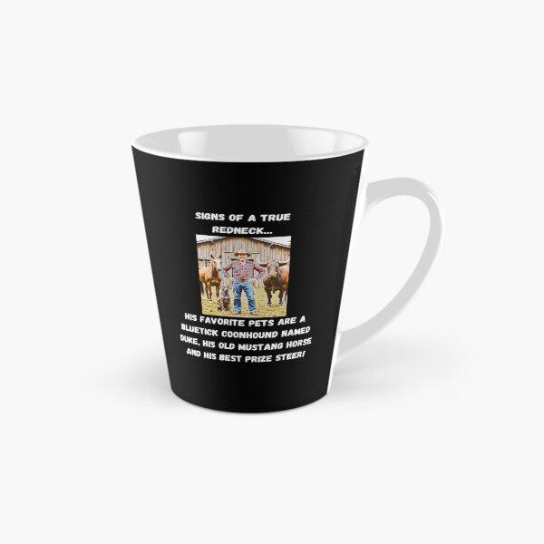 Item preview, Signs of a True Redneck: His Favorite Pets! White Text designed and sold by LaughGraphics - Fun Graphics, Serious Laughs!.
