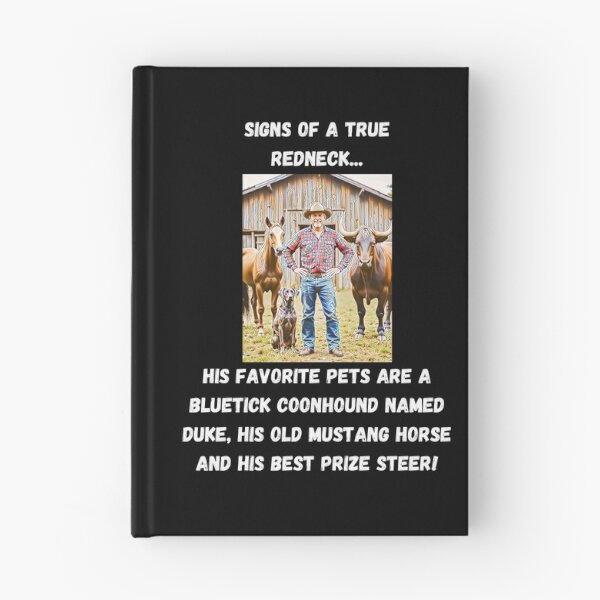 Item preview, Signs of a True Redneck: His Favorite Pets! White Text designed and sold by LaughGraphics - Fun Graphics, Serious Laughs!.