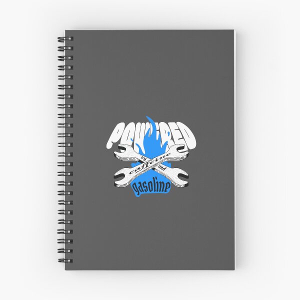 Item preview, Powered by Caffeine and Gasoline designed and sold by Marny Design.