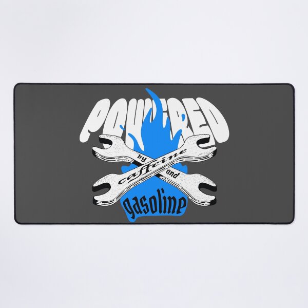 Item preview, Powered by Caffeine and Gasoline designed and sold by Marny Design.