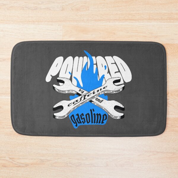 Item preview, Powered by Caffeine and Gasoline designed and sold by Marny Design.