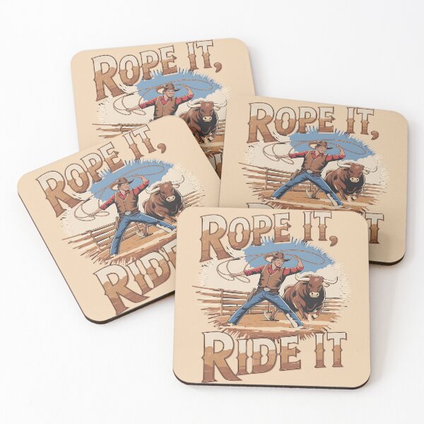 Item preview, Rope it ride it - Long live rodeo - Rodeo only - Think rodeo - I trust rodeo - Rodeo rocks - It's your rodeo - Lucky rodeo designed and sold by JansenGS.