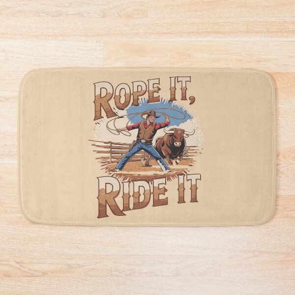 Item preview, Rope it ride it - Long live rodeo - Rodeo only - Think rodeo - I trust rodeo - Rodeo rocks - It's your rodeo - Lucky rodeo designed and sold by JansenGS.