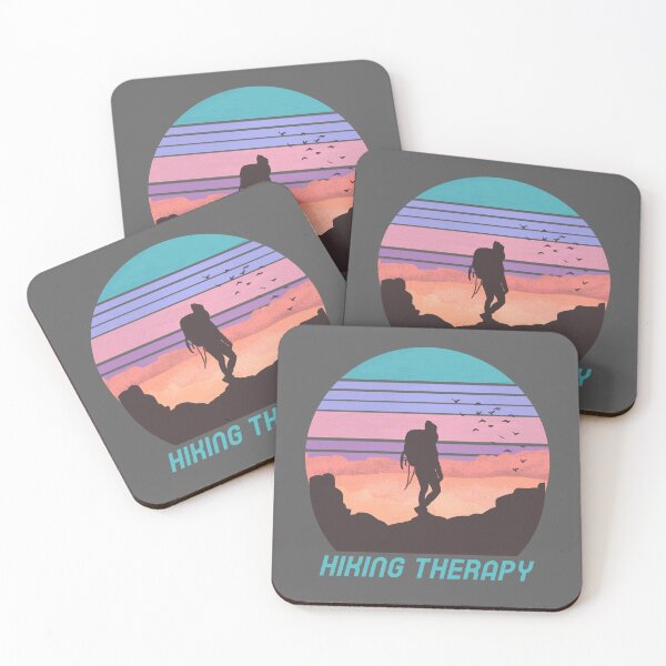 Item preview, Hiking Therapy – Nature Lover Outdoor Adventure  designed and sold by PNW Tees & More.
