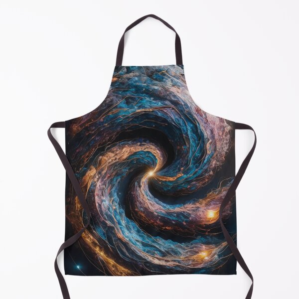 Item preview, Nebula Twirl: Abstract Galaxy Art Print - Cosmic Energy Wall Decor designed and sold by ImagineRainbows.