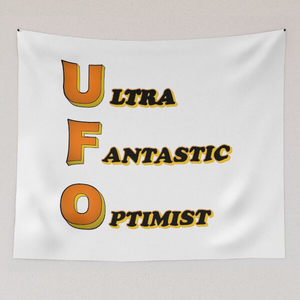 Aperçu de l'œuvre UFO ultra fantastique optimiste version 3 créée et vendue par natalik2024.