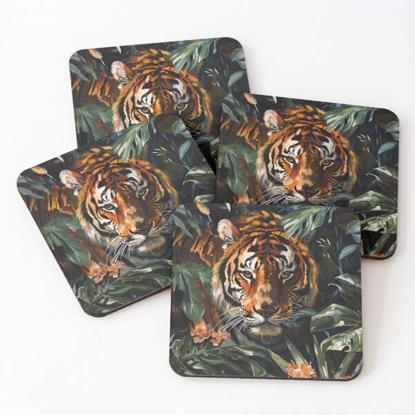 Item preview, Stealthy Tiger – Hidden Predator in the Jungle designed and sold by D-a-y-d-r-e-a-m.