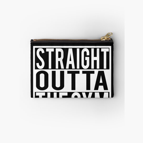 Item preview, Straight Outta The Gym Funny Workout Fitness Enthusiast designed and sold by spitzys.