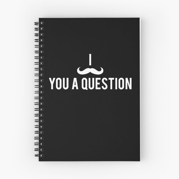 Item preview, I Mustache You A Question Funny Dad Joke Pun Design designed and sold by spitzys.
