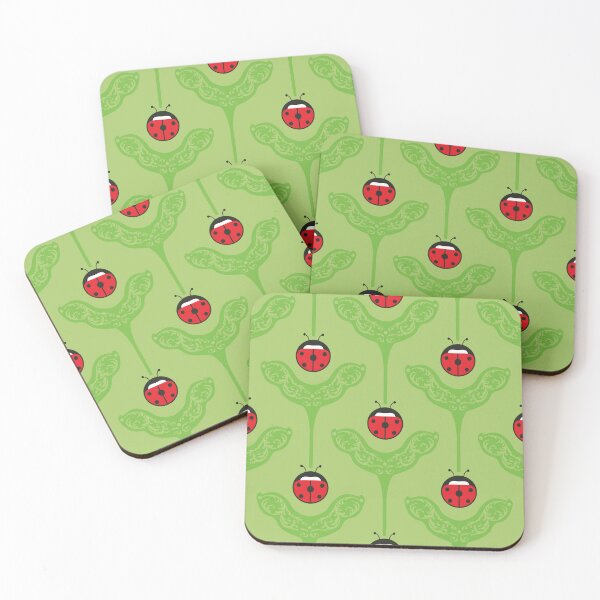 Item preview, Cute Modern Ladybug (Ladybird) Seamless Repeat Pattern designed and sold by MoePark.
