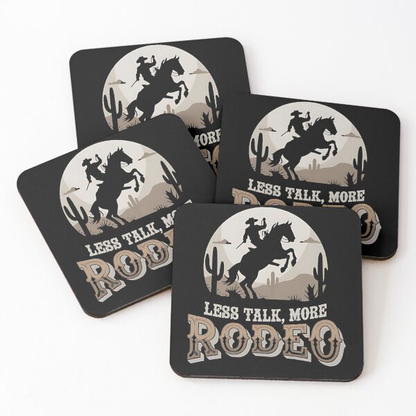 Item preview, Less talk more rodeo -  Rodeo - Long live rodeo - Rodeo only - Think rodeo - I trust rodeo - Rodeo rocks - It's your rodeo - Lucky rodeo designed and sold by JansenGS.