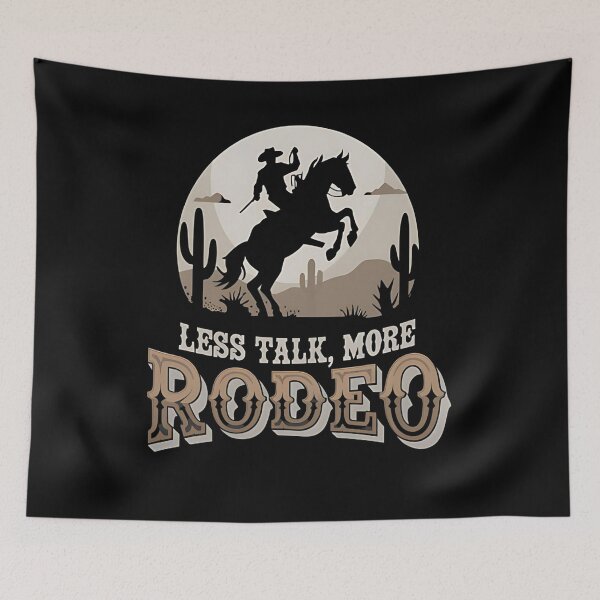 Artikelvorschau, Weniger reden, mehr Rodeo - Rodeo - Es lebe das Rodeo - Nur Rodeo - Denke an Rodeo - Ich vertraue Rodeo - Rodeo rockt - Es ist dein Rodeo - Glückliches Rodeo entworfen und verkauft von JansenGS.