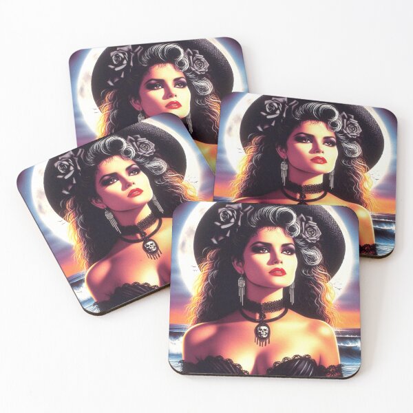Item preview, Retro Gothic Girl designed and sold by PulpVintage.