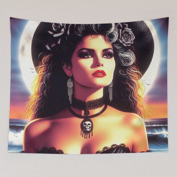Item preview, Retro Gothic Girl designed and sold by PulpVintage.