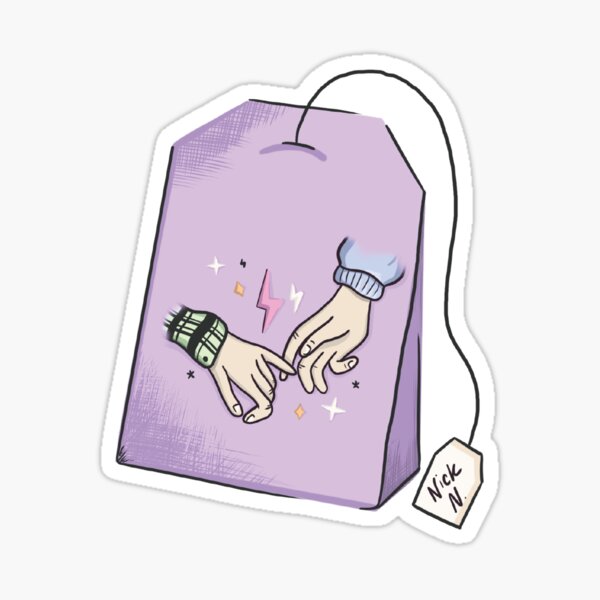 Item preview, HEARTSTOPPER Tea Bag - first touch designed and sold by Tavia Gairns.