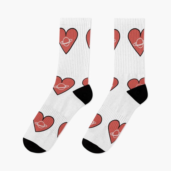 Item preview, Cosmic Love – Heart & Saturn Planet Minimalist Design designed and sold by Lunarviewpoint.