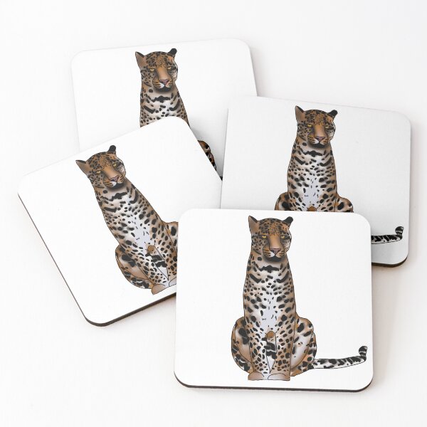 Item preview, Majestic Leopard – Bold Wildlife Illustration designed and sold by Kat-Whiskers.