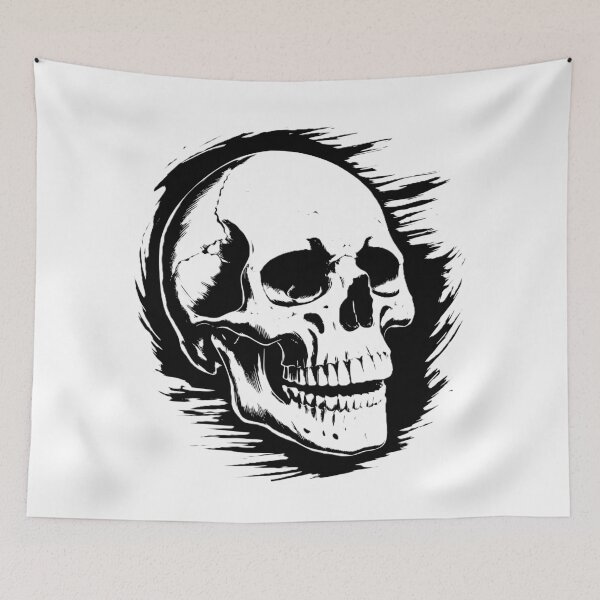 Item preview, Vintage horror skull designed and sold by echotek.