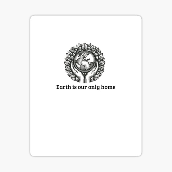 Item preview, Earth Is our only home designed and sold by EcoChic-Designs.