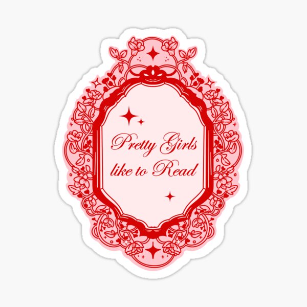 Item preview, Pretty Girl like Reading designed and sold by OwlbyMidnight.