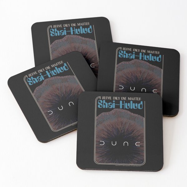 Item preview, DUNE. I Serve Only One Master: Shai-Hulud (black background) designed and sold by bekksa.