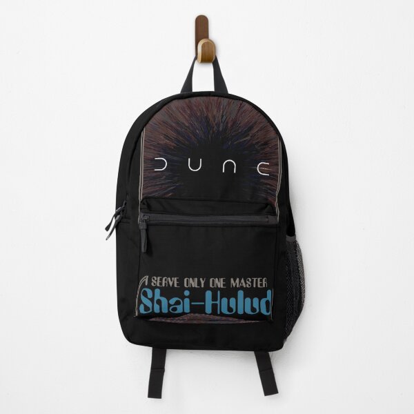 Item preview, DUNE. I Serve Only One Master: Shai-Hulud (black background) designed and sold by bekksa.