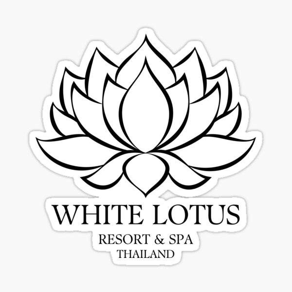Item preview, White Lotus Flower Resort and Spa Thailand designed and sold by ModernintheMix.
