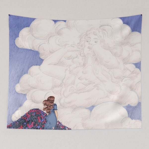 Item preview, Lady of the Clouds Colour Version designed and sold by ECMazur Art.
