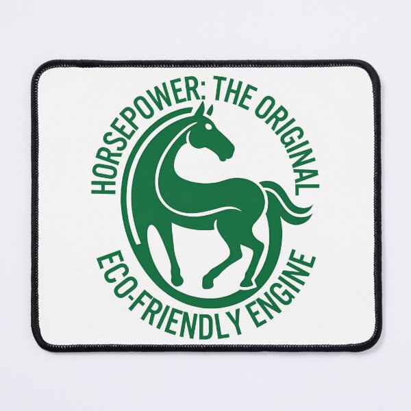 Item preview, Horsepower The Original Eco Driving Horse designed and sold by MMtees9.