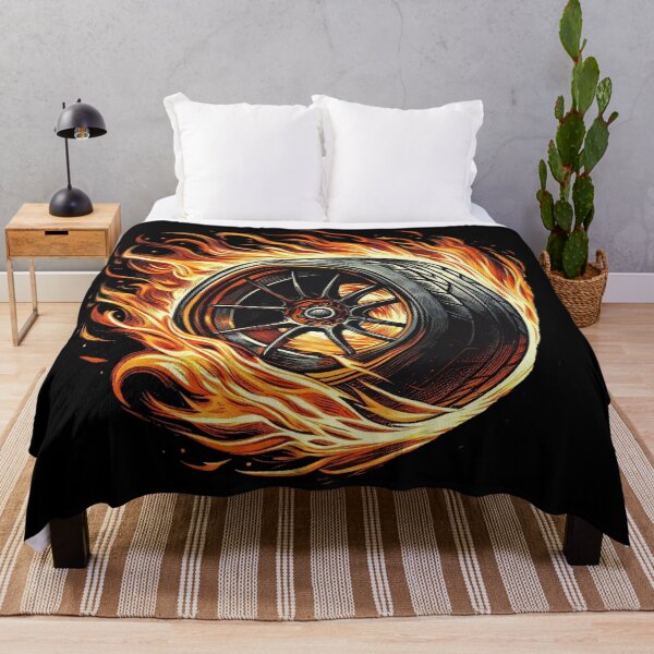 Item preview, Flaming Tire designed and sold by Tenpaces.