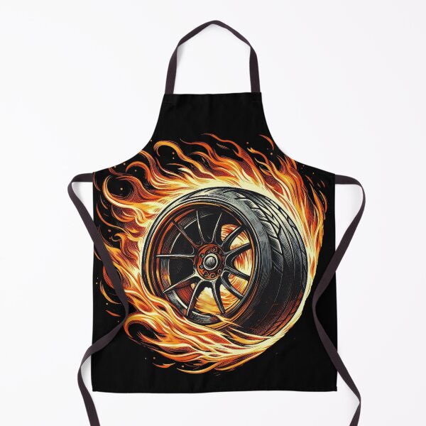 Item preview, Flaming Tire designed and sold by Tenpaces.