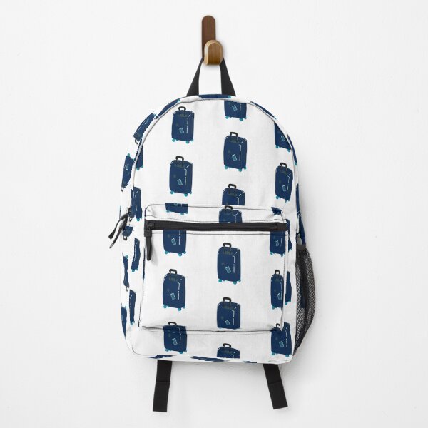 Item preview, Wanderlust Wheels - Travel Luggage Art" designed and sold by JoC Creations.