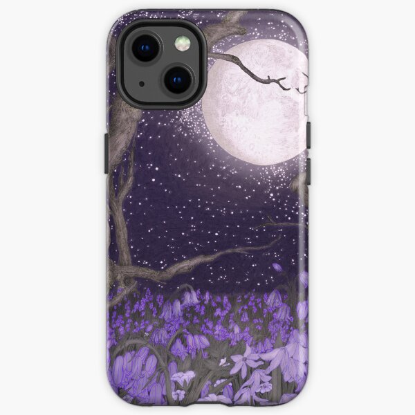 Item preview, Moonlight and Purple Forest Gardens designed and sold by ECMazur Art.