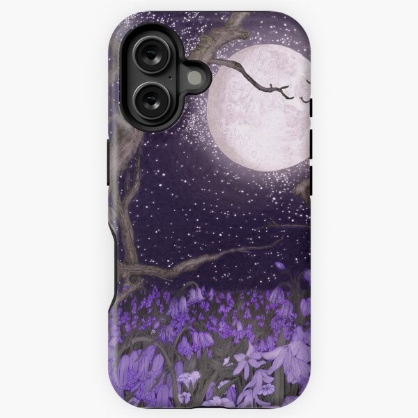 Item preview, Moonlight and Purple Forest Gardens designed and sold by ECMazur Art.